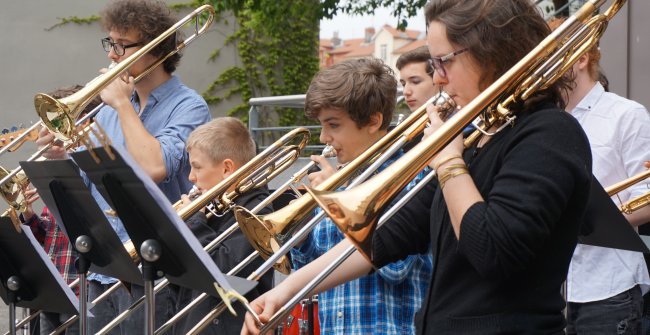 Ensemble trombones