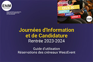 Mode d'emploi weezevent JIC 2023